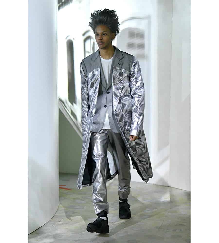 COMME des GARCONS HOMME PLUS ラメジャケット Comme Des Garçons Homme Plus: Menswear SS21 - 10 Magazine